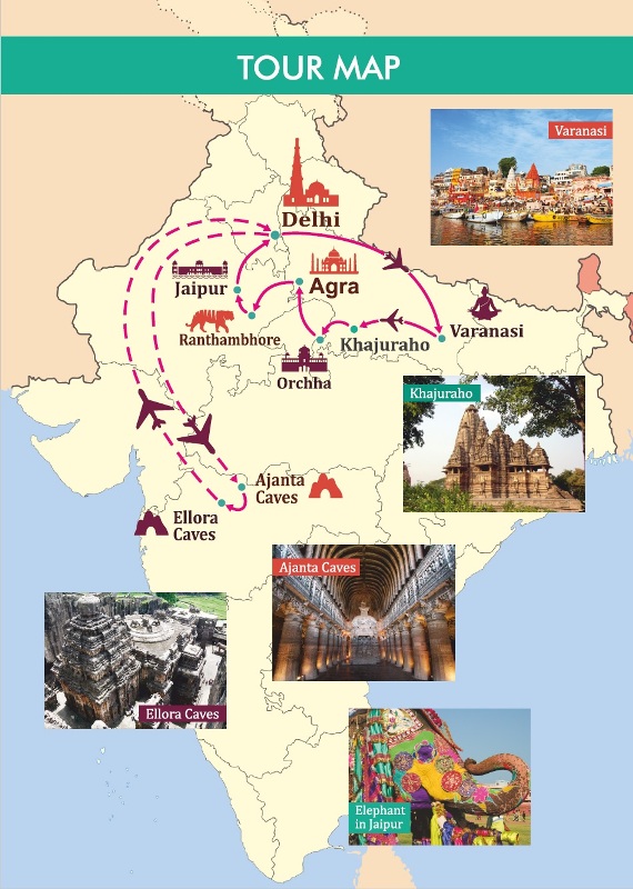 india monuments tours