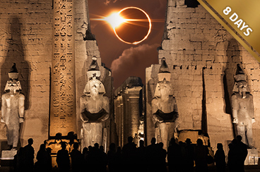 Egypt Solar Eclipse 2027 - (8 days)